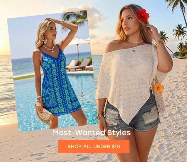 SHOP ALL UNDER $10