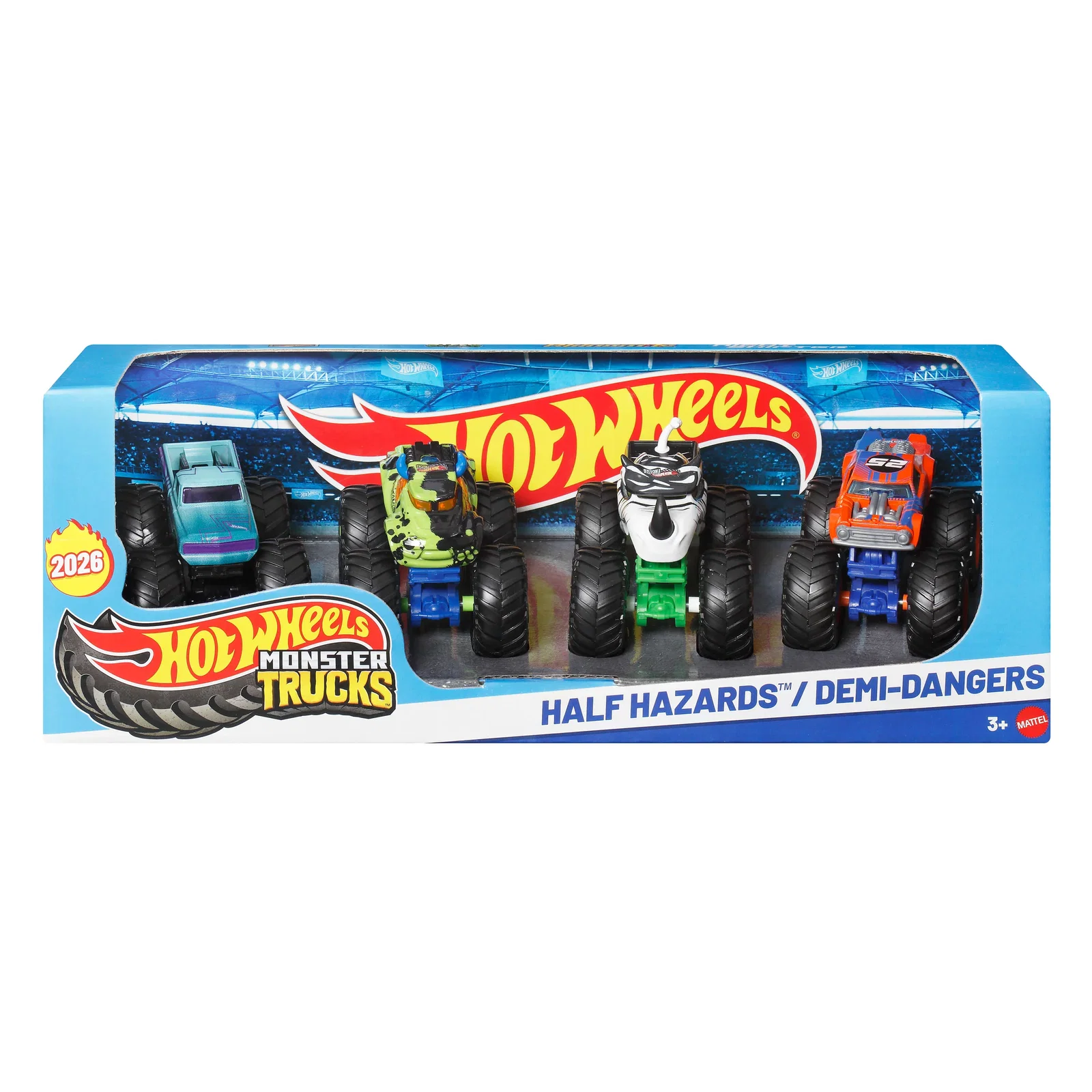 Image of Hot Wheels Monster Trucks 4-Pack