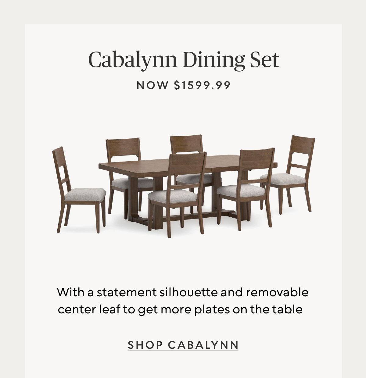 Cabalynn Dining Table