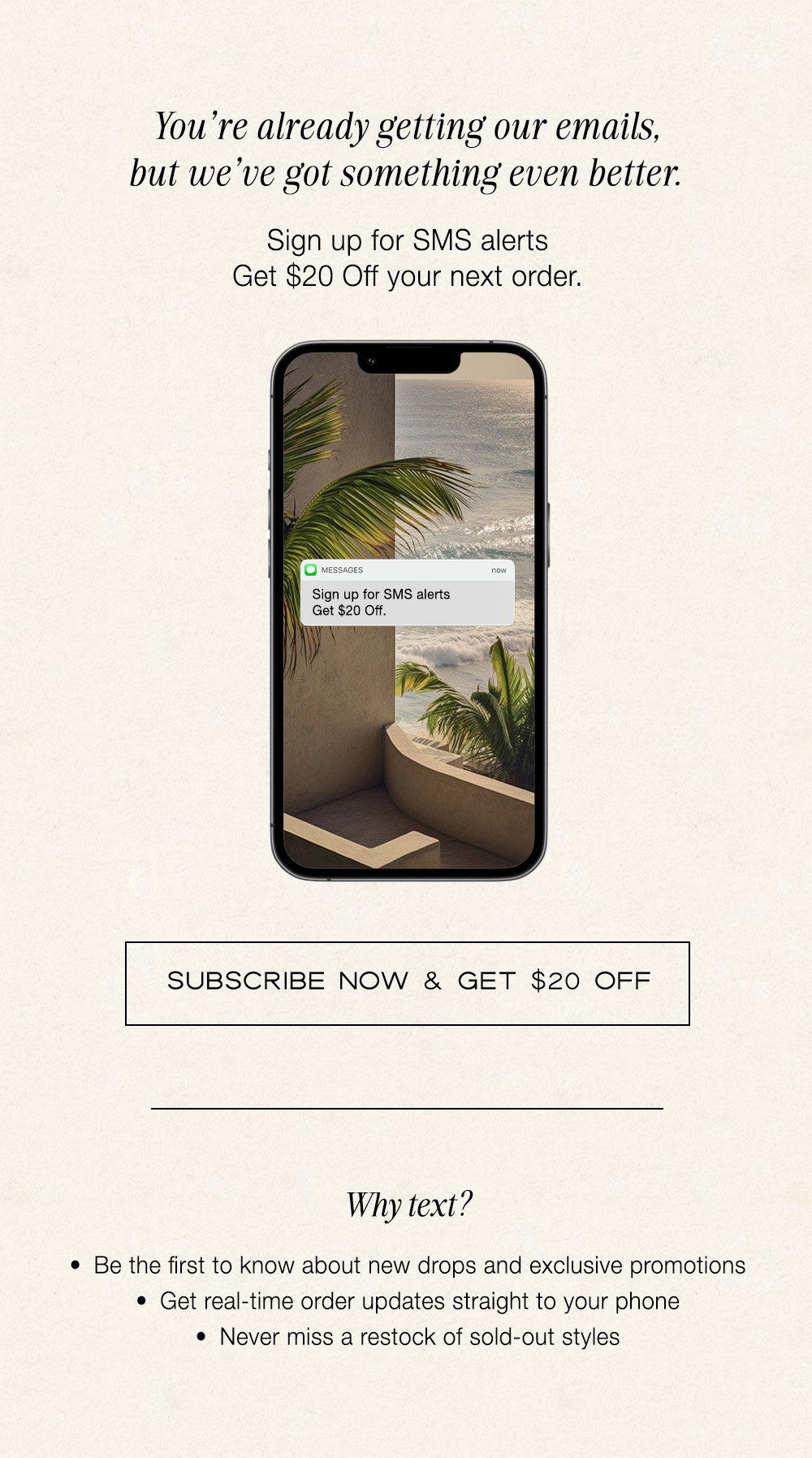 SMS messages