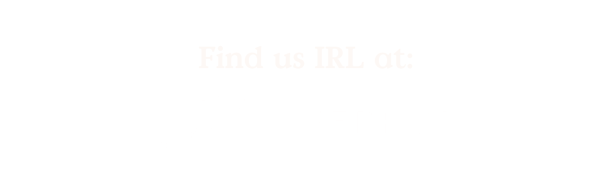 Find us IRL at Ulta USA and Sephora Canada