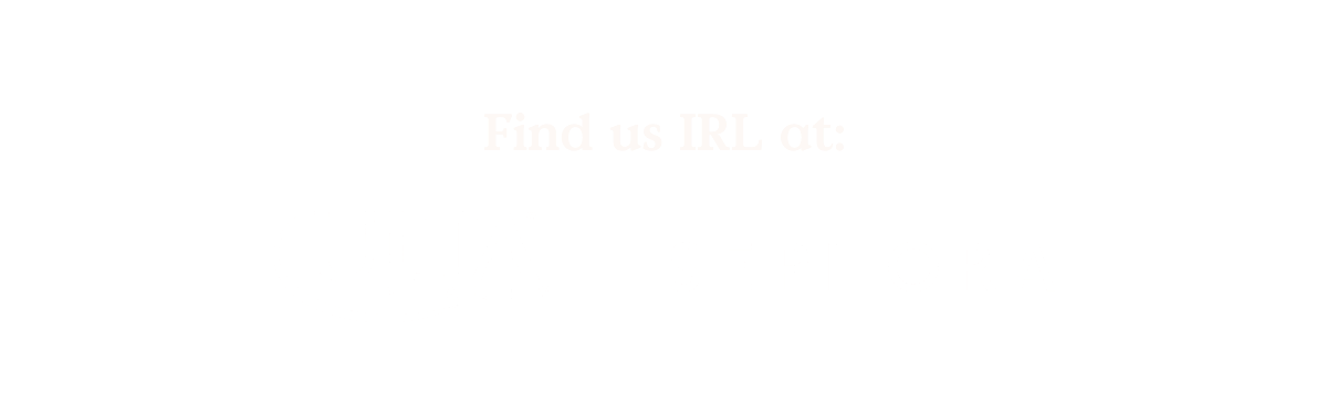 Find us IRL at Ulta USA and Sephora Canada