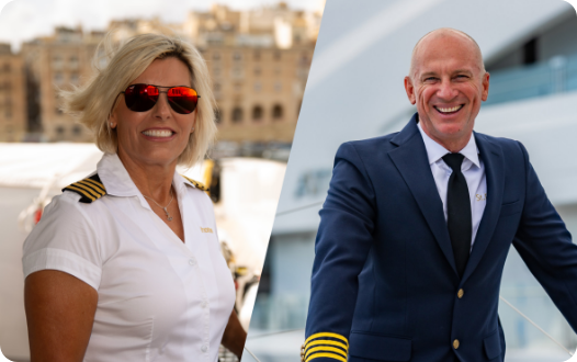Captain Sandy & Captain Kerry