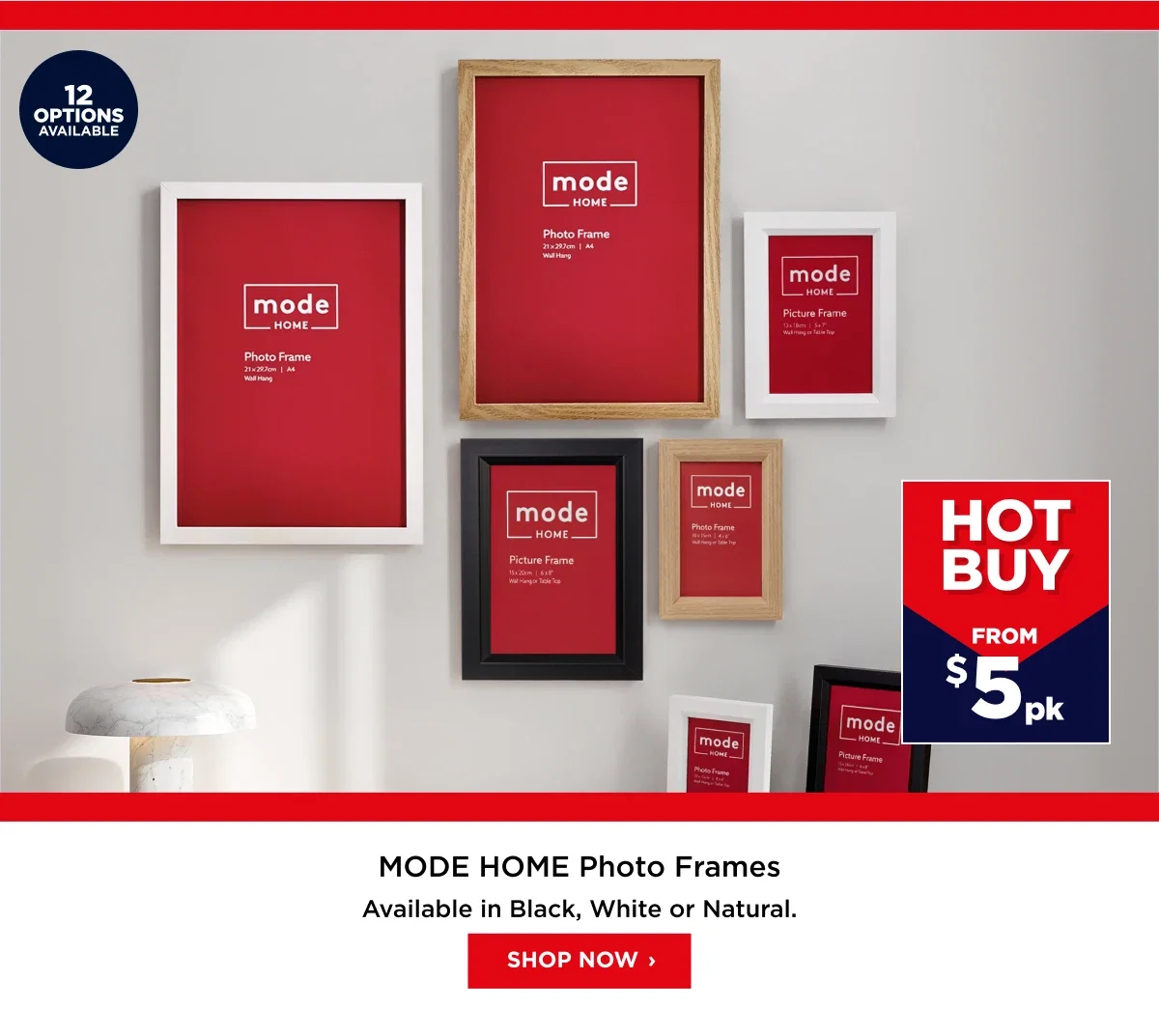 Mode Home Photo Frames