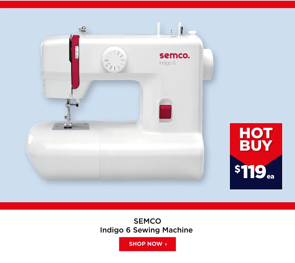 Semco Indigo 6 Sewing Machine