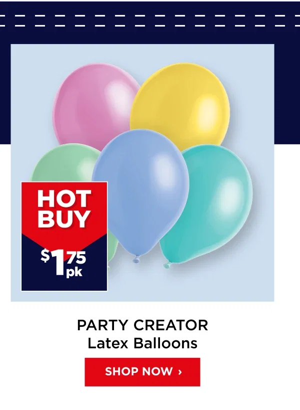 Party Creator Latex Balloons