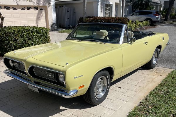 Long-Term Owner 1969 Plymouth Barracuda Convertible 1 of 1,400