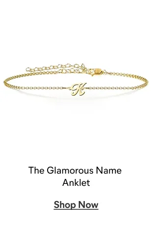 The Glamorous Name Anklet