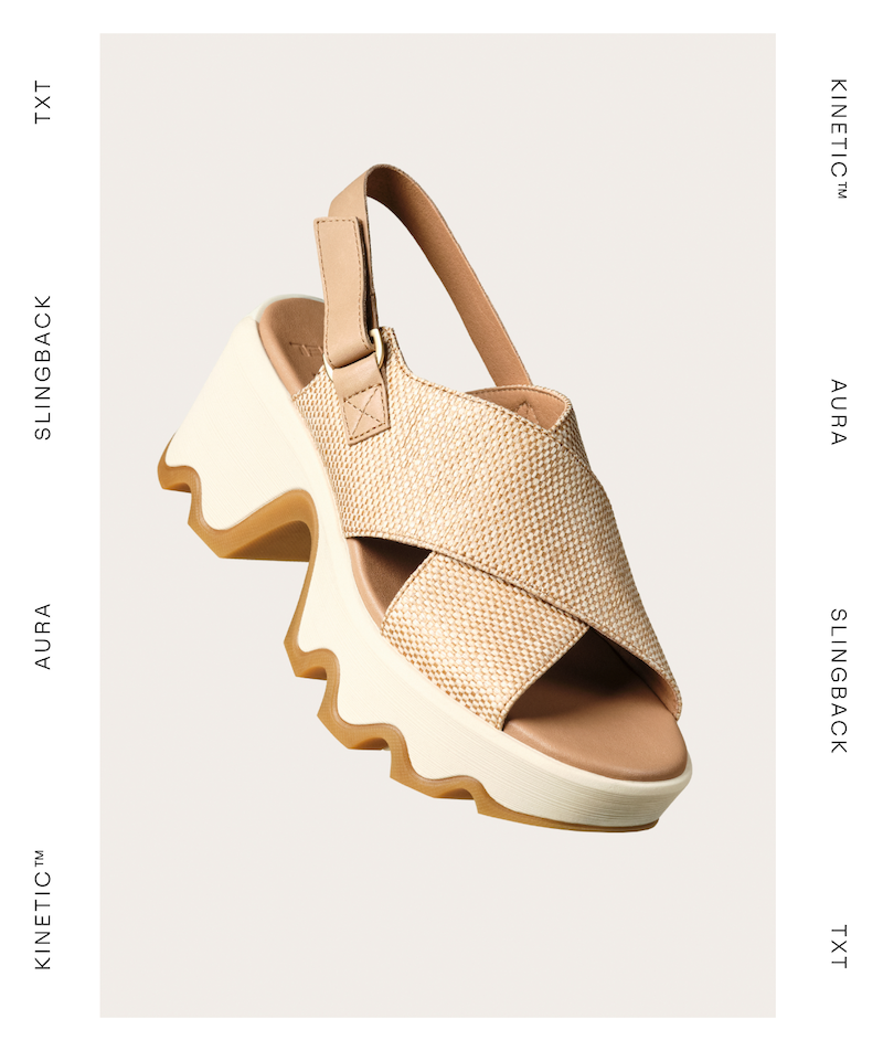 Kinetic™ Aura Slingback TXT - Honest Beige & Gum 16