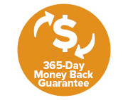 365-Day Money Back Guarantee