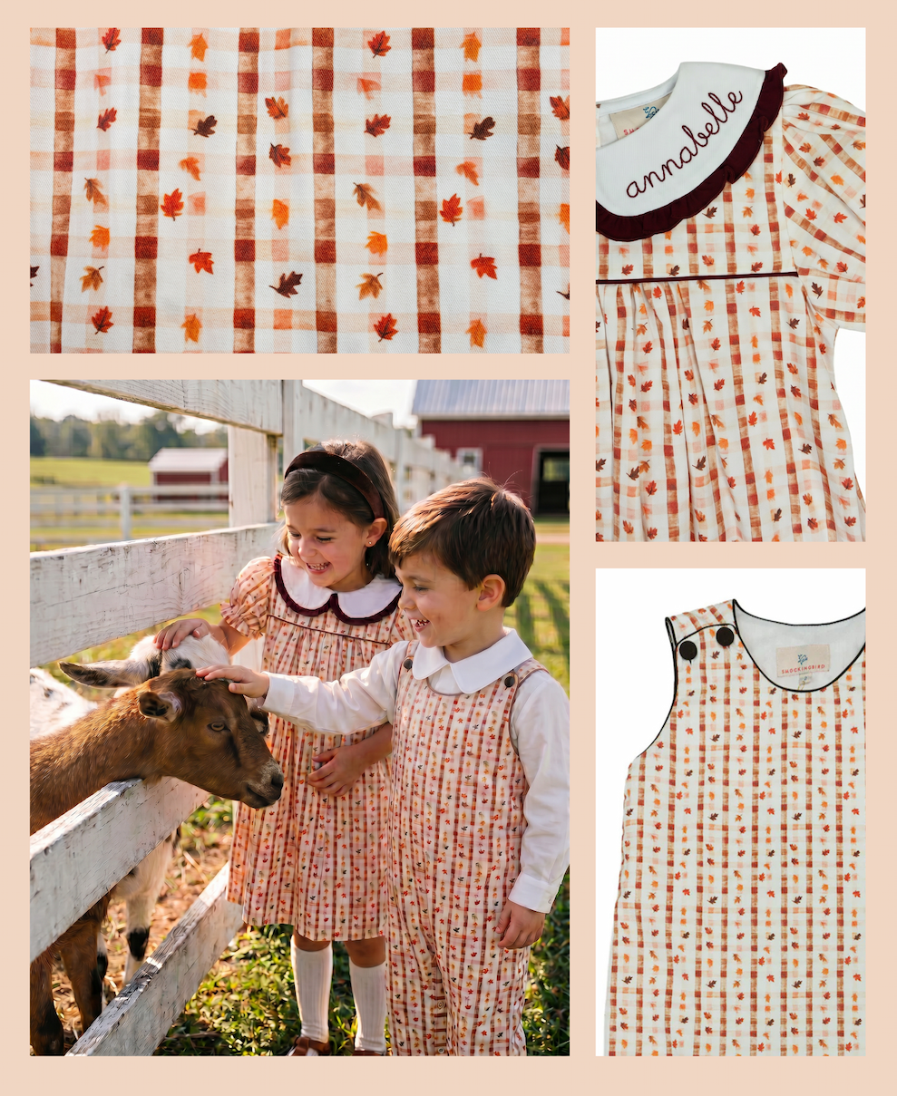 Falling Leaves Plaid Collection