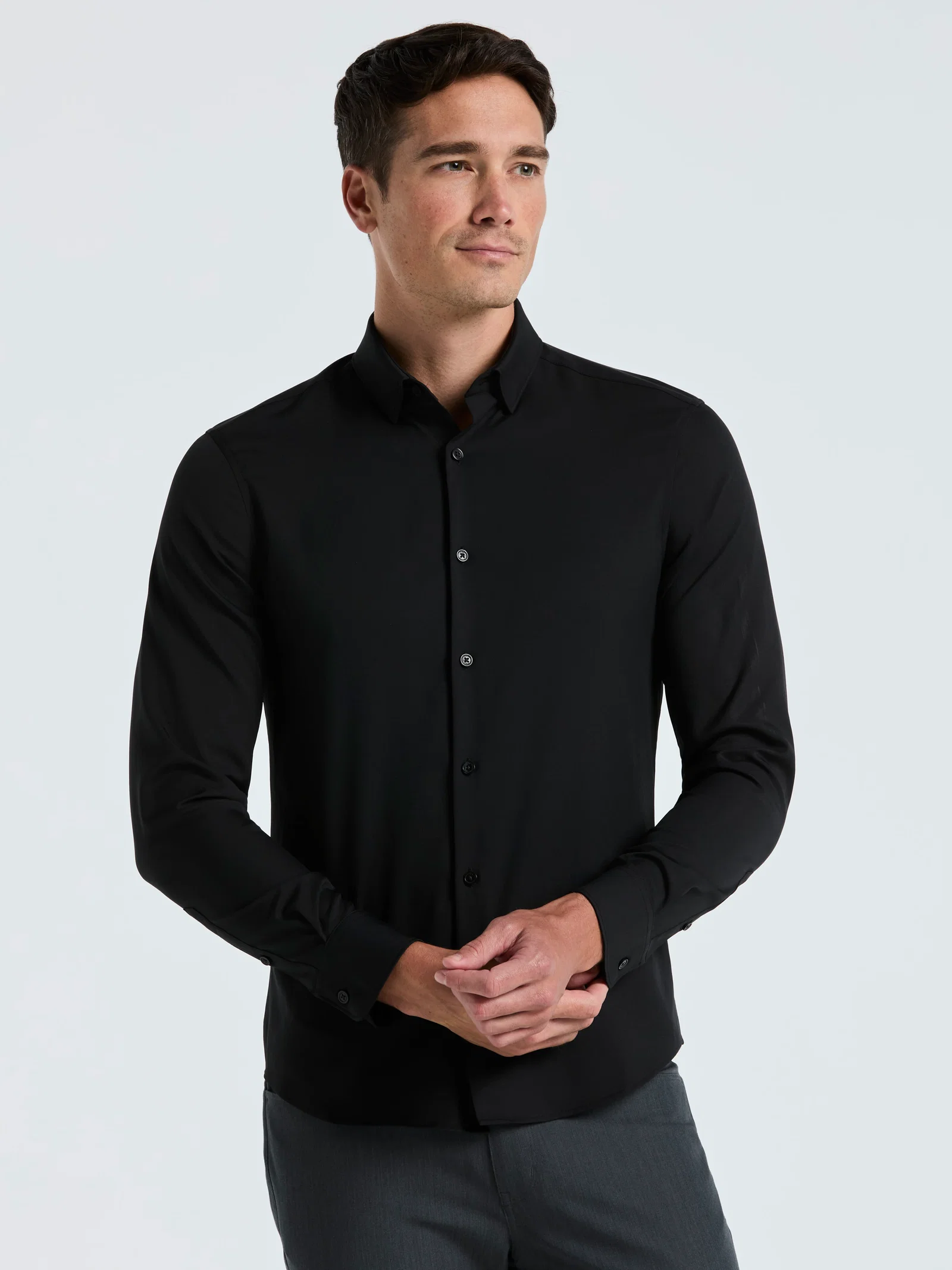 Untucked Slim Fit Total Stretch Shirt