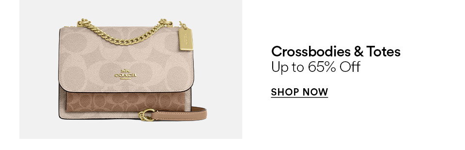 Crossbodies & totes - Up to 65% off - SHOP NOW >