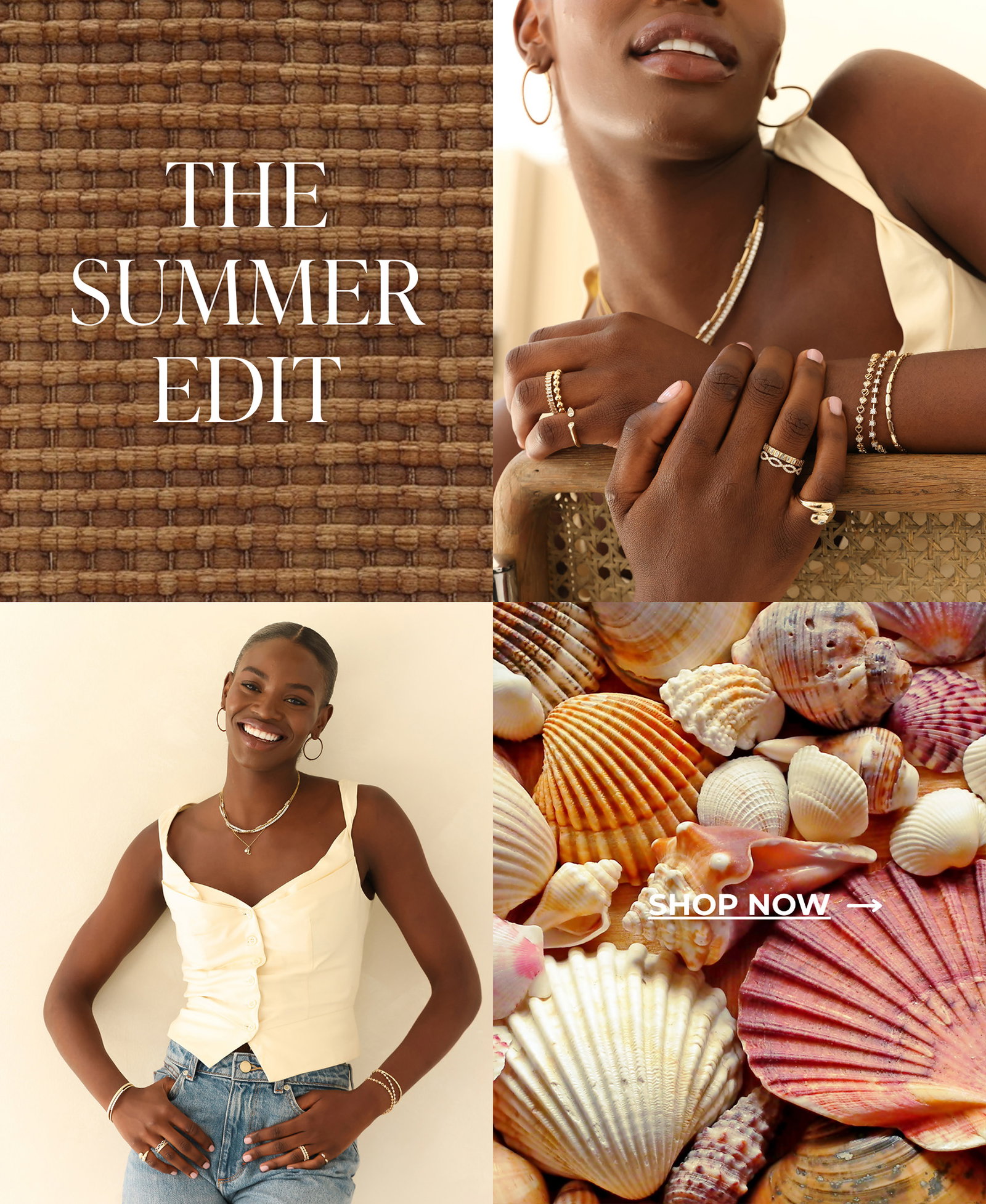 THE SUMMER EDIT | SHOP NOW ->