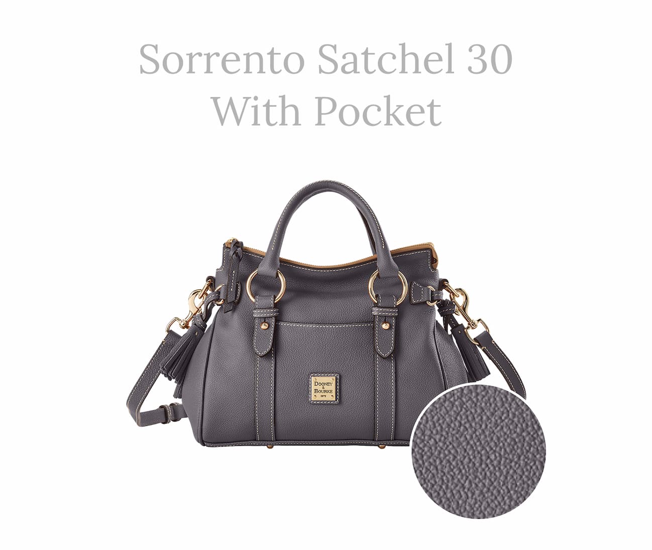 Sorrento Satchel 30 With Pocket