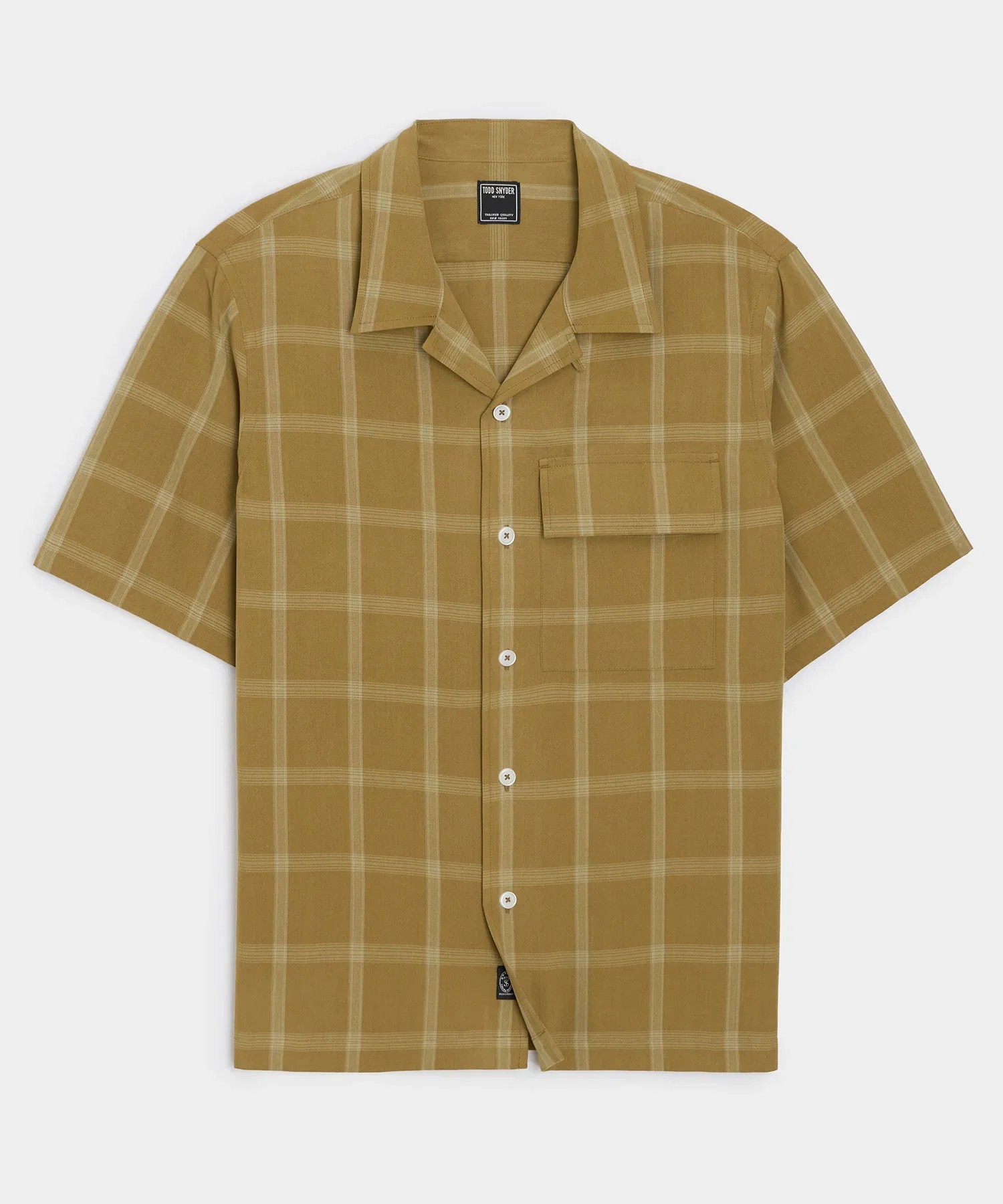 Image of Sand-Washed Silk Studio Shirt