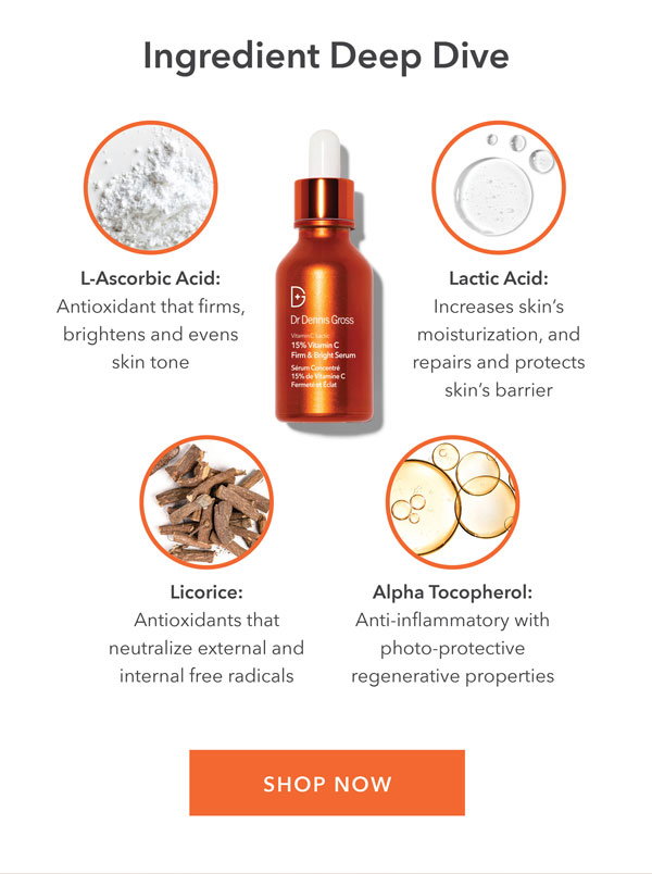 Vitamin C Lactic 15% Vitamin C Firm & Bright Serum
