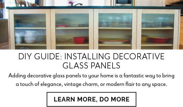 Decorative Glass Panel Installation How-To