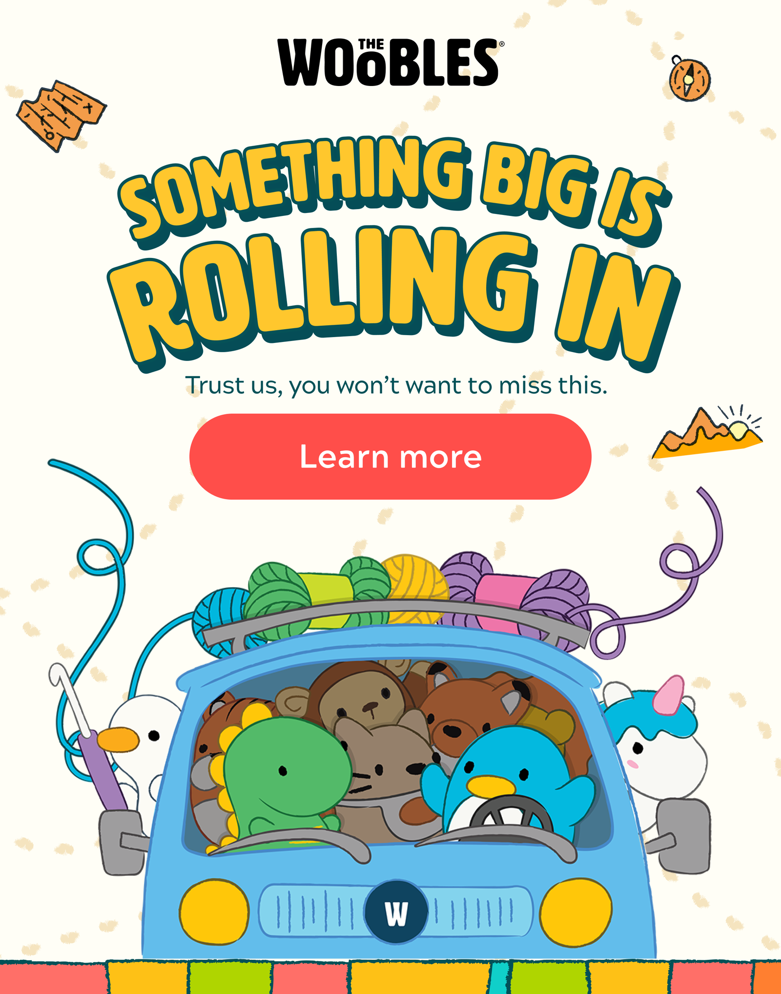 Something big is rolling in...