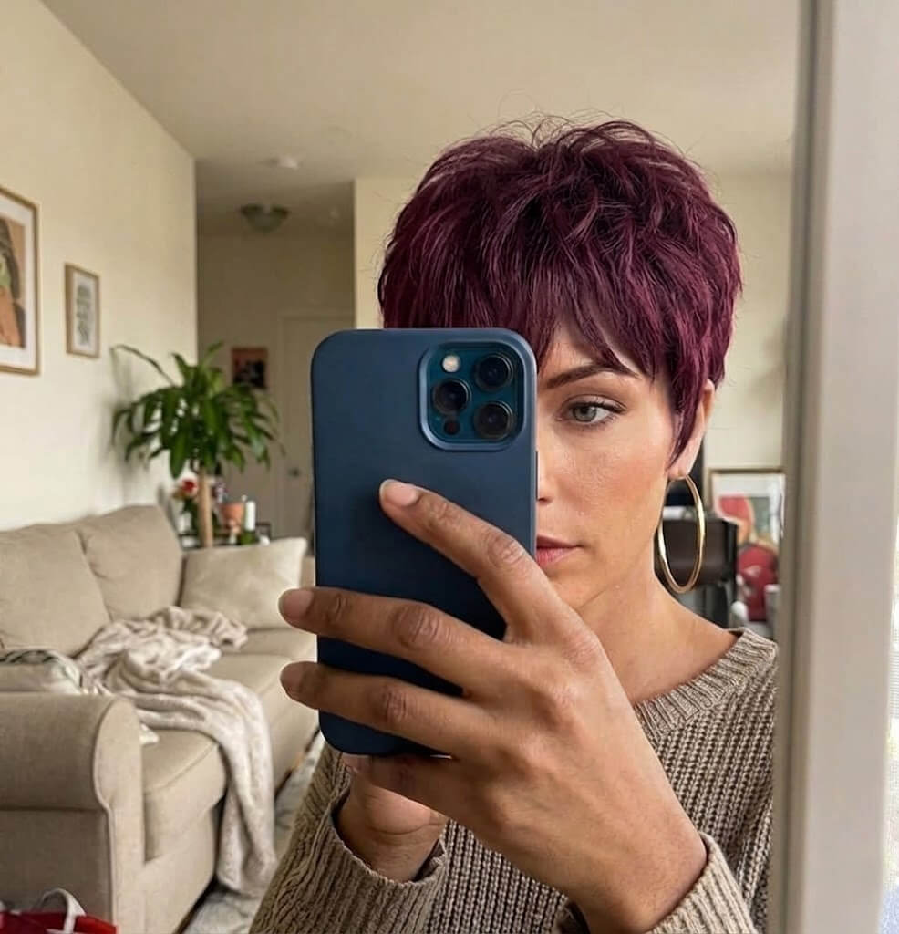 Glueless Wear and Go Pixie Cut Wig No Lace Machine Made 100% Human Hair Wigs