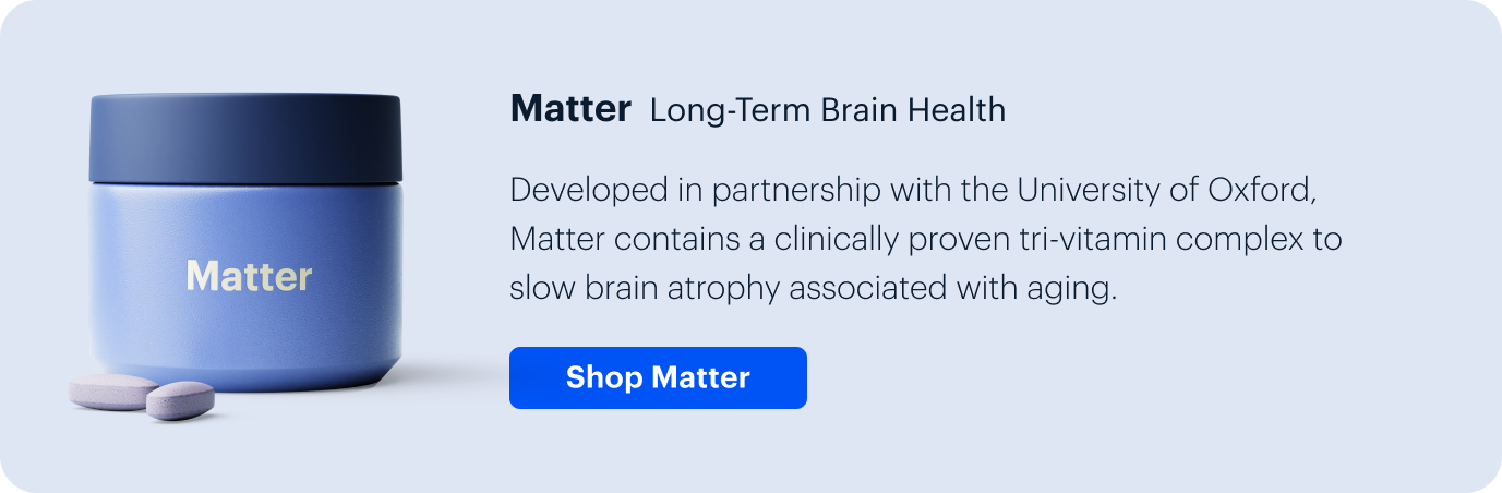 Matter Long-Term Brain Health | Shop Matter