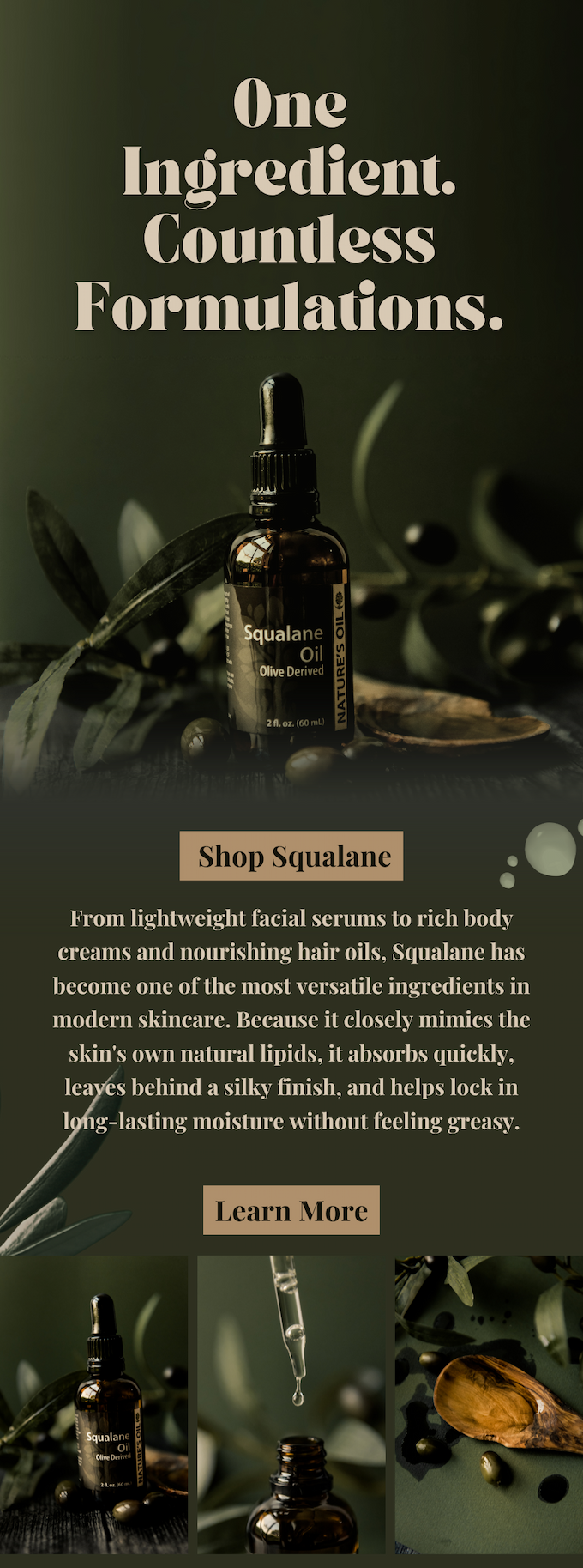 Introducing Olive Squalane