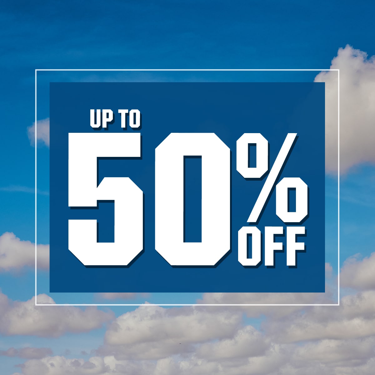 Up to 50% Off 