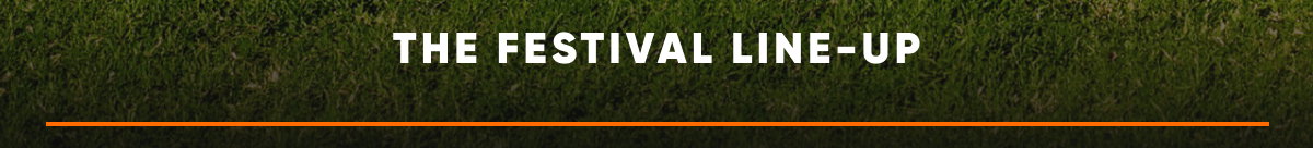 the festival line-up