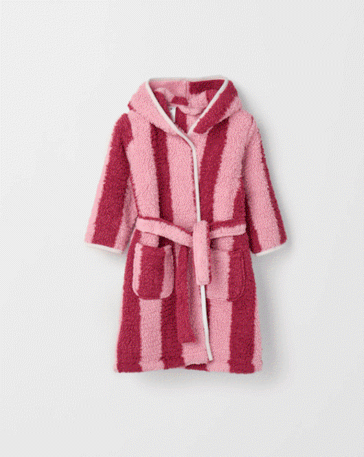 Younger kid sherpa dressing gown