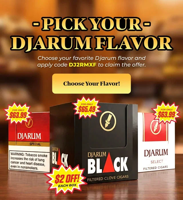 Djarum Filtered Cigars