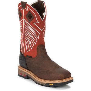 Roughneck 12" Waterproof Steel Toe in walnut (brown)
