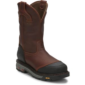Warhawk II 11" Waterproof Nano Comp Toe in chestnut (brown)