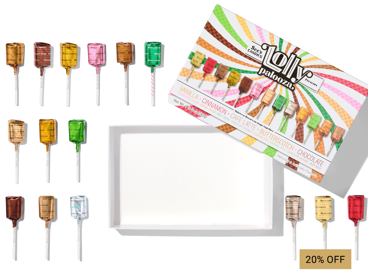 20% OFF: Build Your Own Lollypop Box
