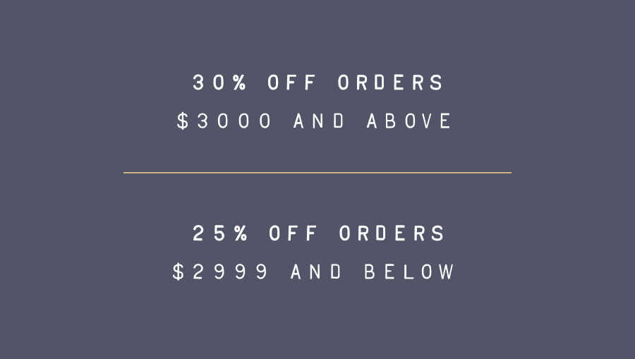 Up to 30% off