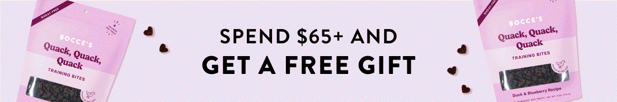 Spend $65+ and get a free gift
