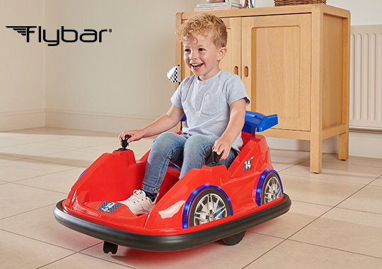 Flybar FunPark Racer Electric Bumper Car Red