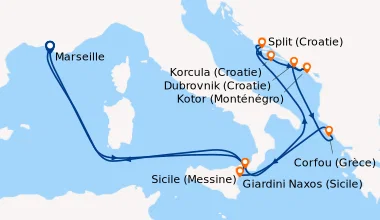 Carte itinéraire