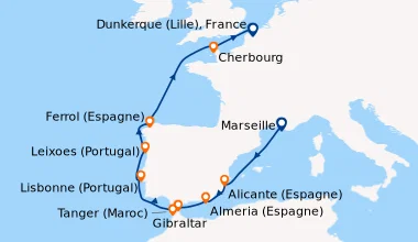 Carte itinéraire
