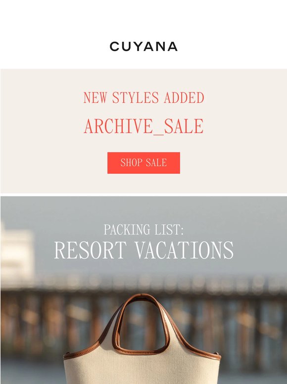 Packing List: Resort Stays