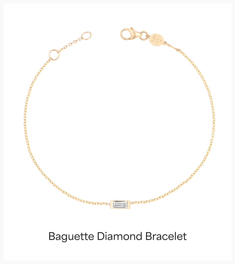 Baguette Diamond Bracelet