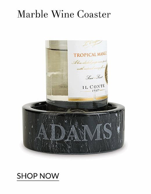 Marble wine coaster