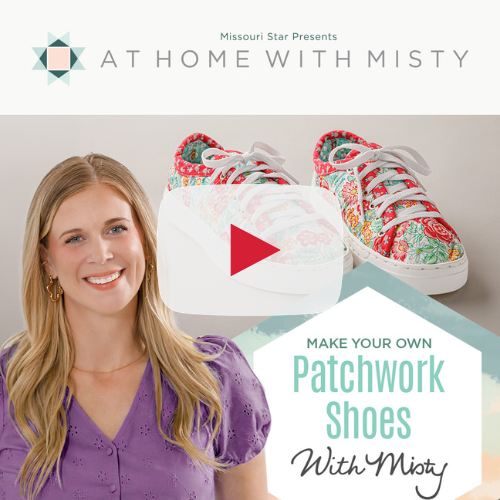 Make Your Own Patchwork Shoes with Misty