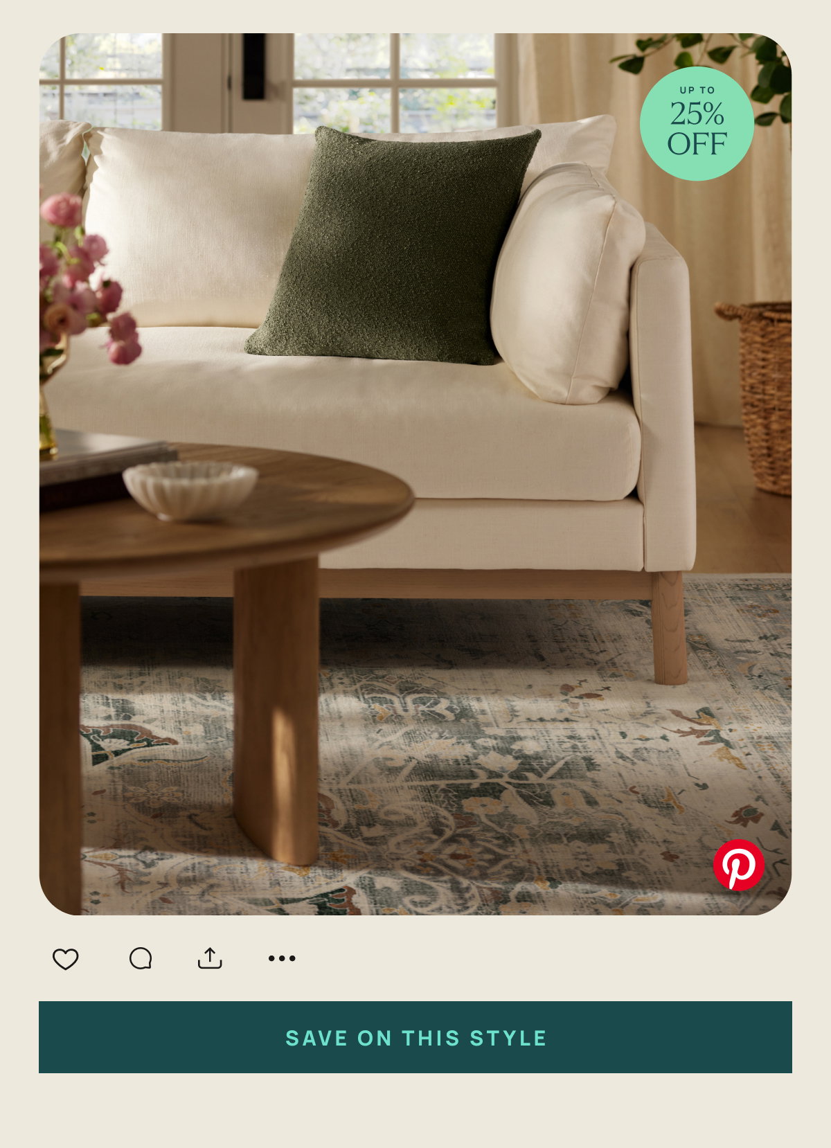 Sarrah Sage Rug  | Save On This Style