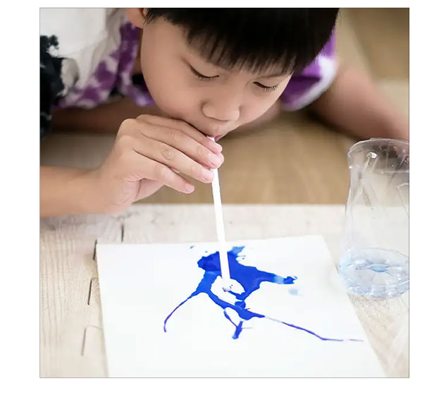 Blow Painting Techniques