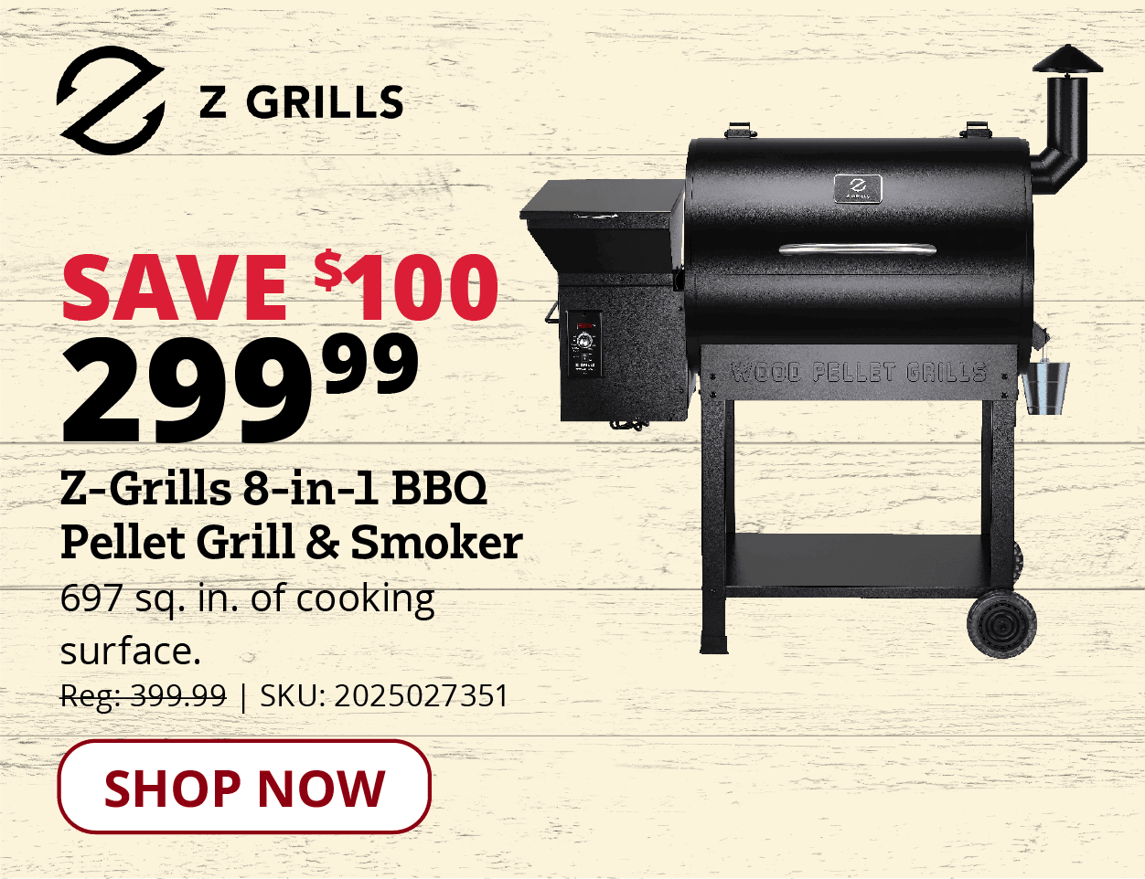 Z-Grills Pellet Grill & Smoker
