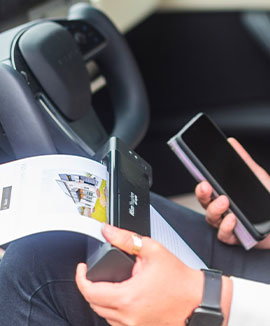 IRIScan Anywhere in action!