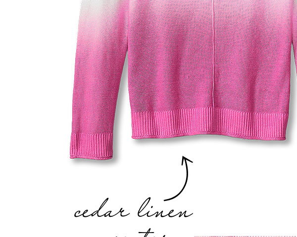 Cedar Linen Sweater