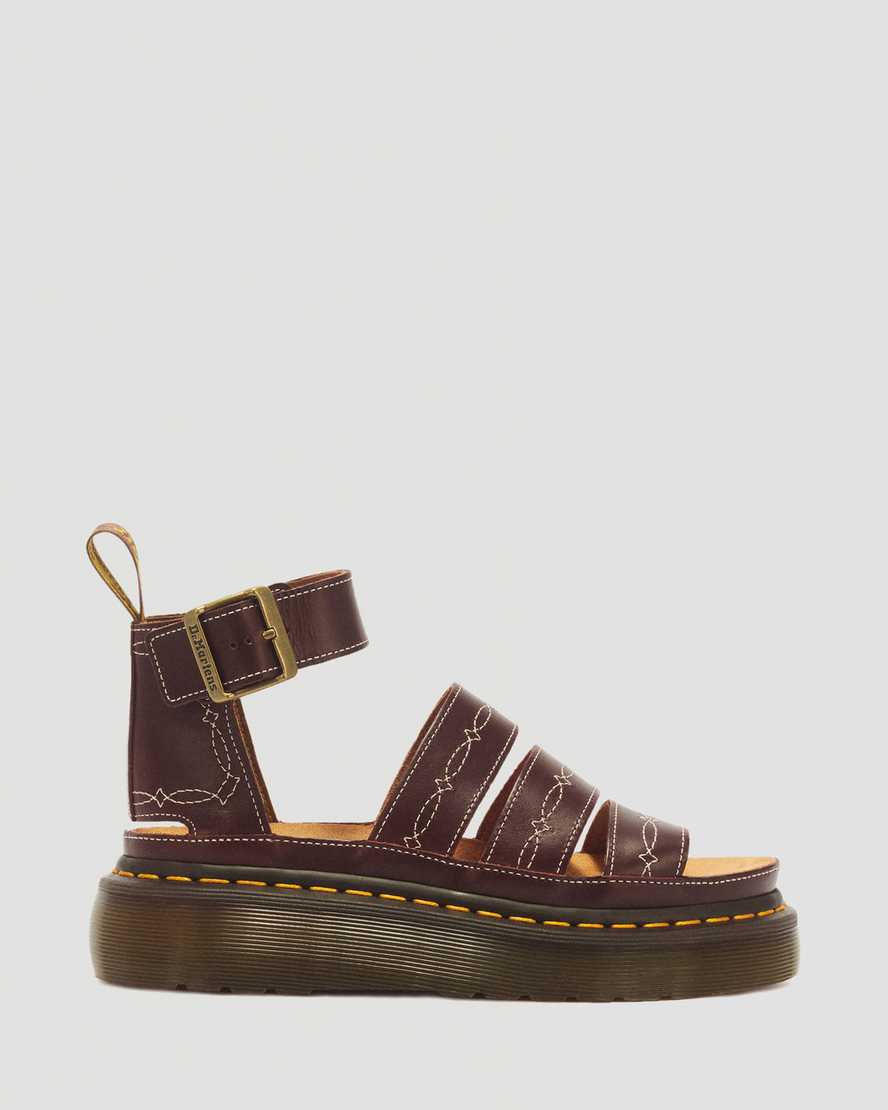 Image of Clarissa Ii Quad Desert Rodeo Classic Pull Up Leather Sandals
