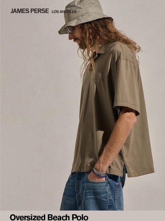Oversized Beach Polo