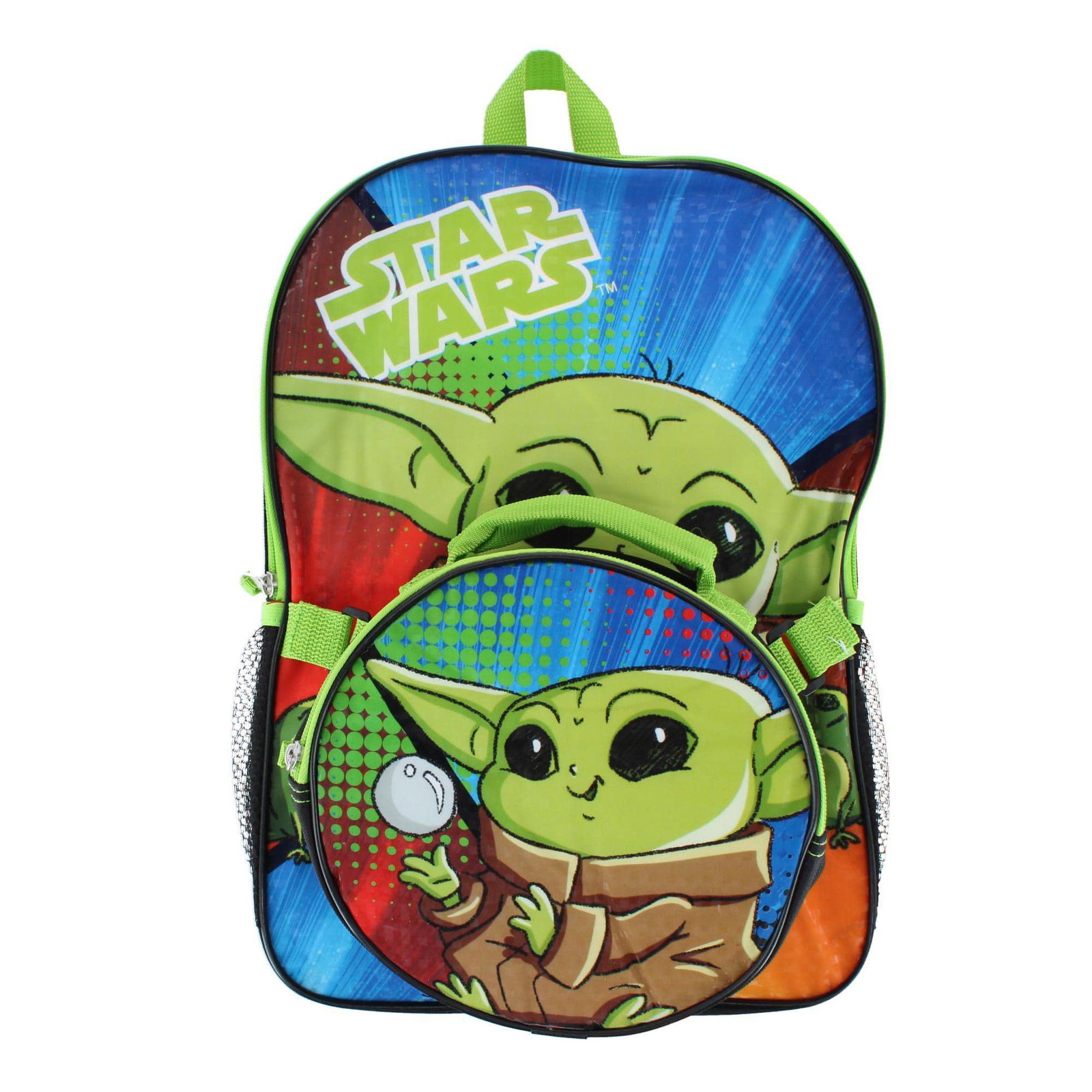 Image of U.P.D., INC Kids Star Wars 16 Inch Grogu Backpack Set
